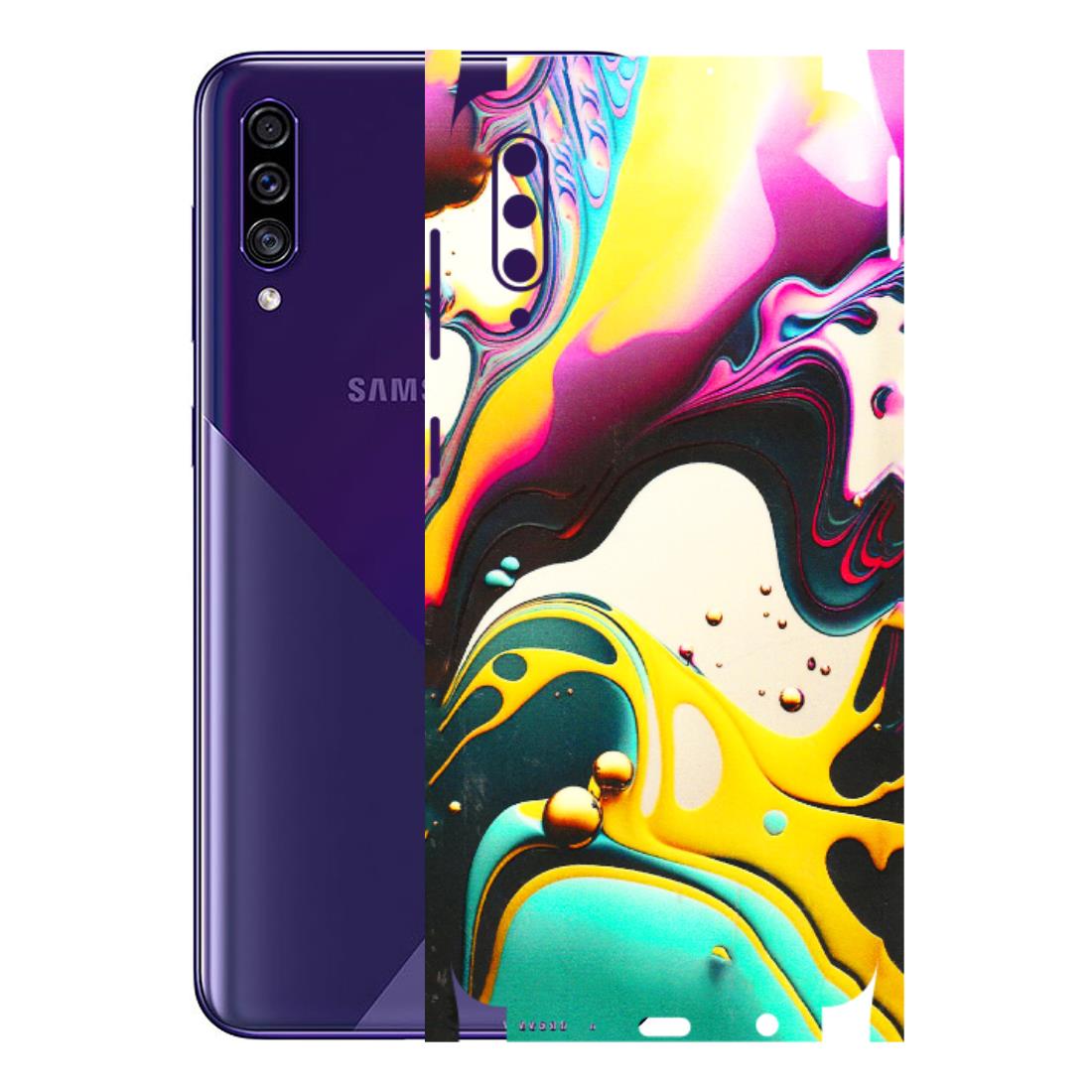 Samsung A/S Series Phone Skins (All Models) - Multicolor Abstract pattern - 3D Embossed Finish (L-254) Samsung Galaxy A30s