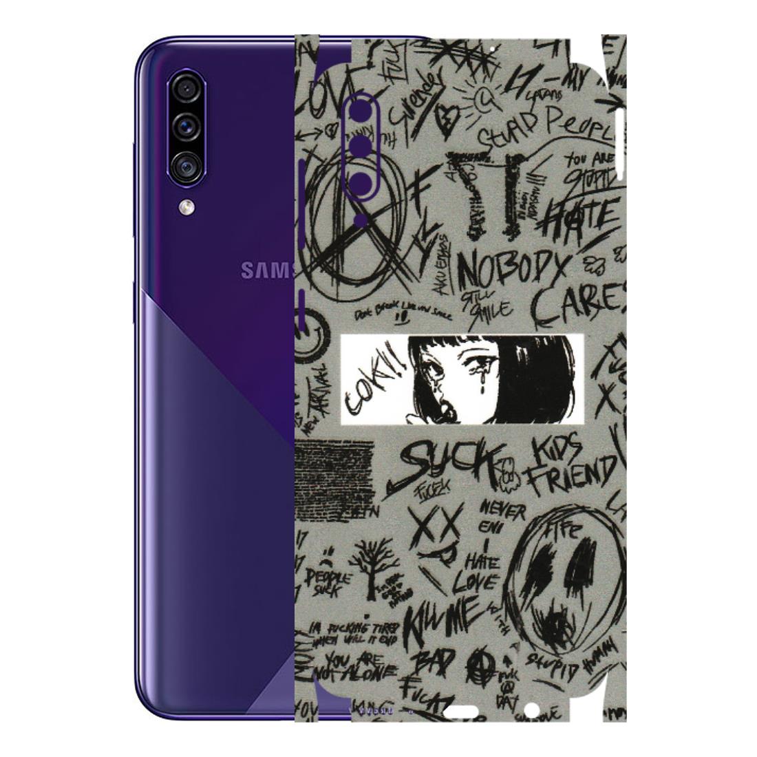 Samsung A/S Series Phone Skins (All Models) - Never Have Love Anime - 3D Embossed Finish (L-260) Samsung Galaxy A30s