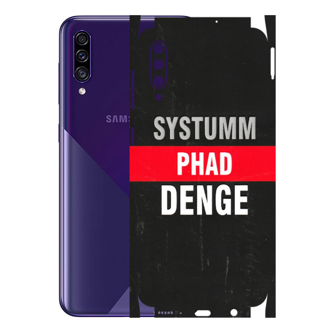 Samsung A/S Series Phone Skins (All Models) - Systumm Phad Denge - 3D Embossed Finish (L-278) Samsung Galaxy A30s