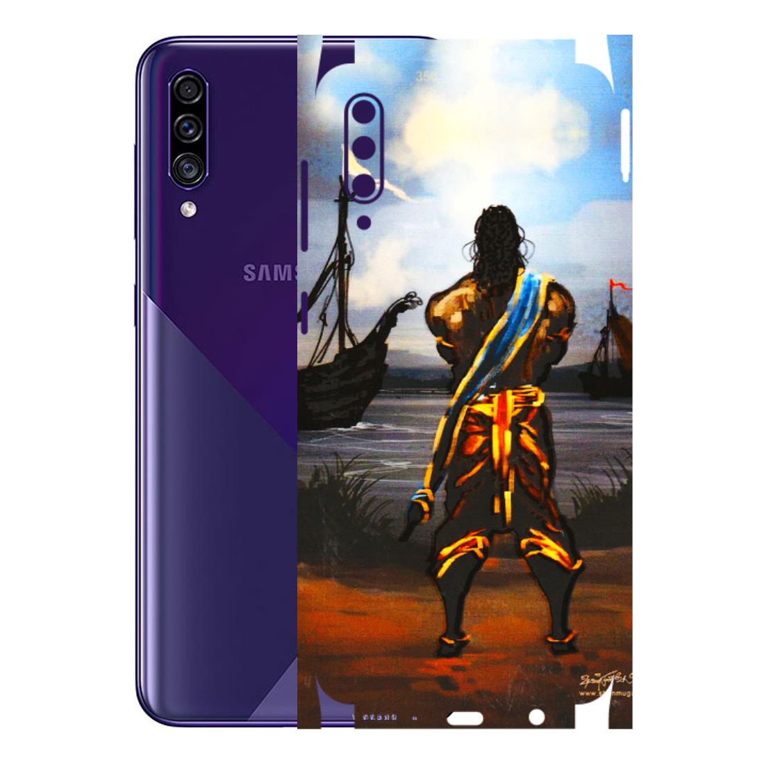 Samsung A/S Series Phone Skins (All Models) - Heavenly God Figure - 3D Embossed Finish (L-34) Samsung Galaxy A30s
