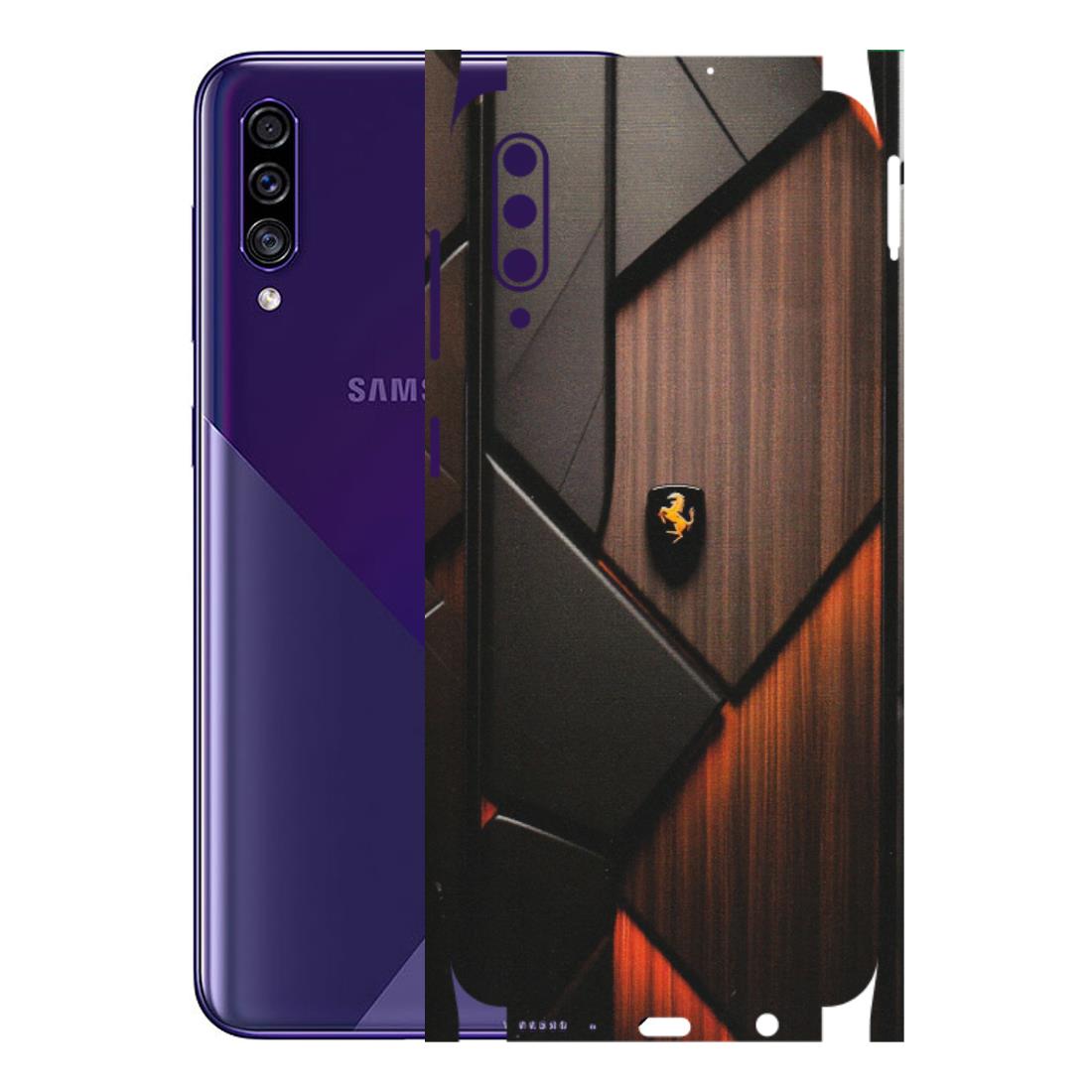 Samsung A/S Series Phone Skins (All Models) - Lambo Beauty Wood Pattern Sober - Matte Finish (M-51) Samsung Galaxy A30s