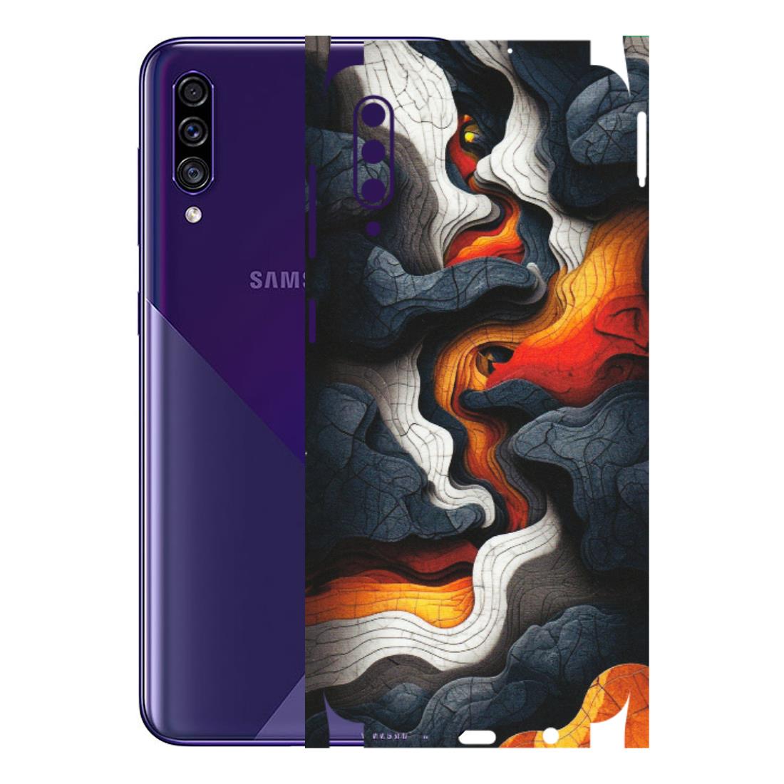 Samsung A/S Series Phone Skins (All Models) - Abstract Volcanic Layers - Matte Finish (M-52) Samsung Galaxy A30s