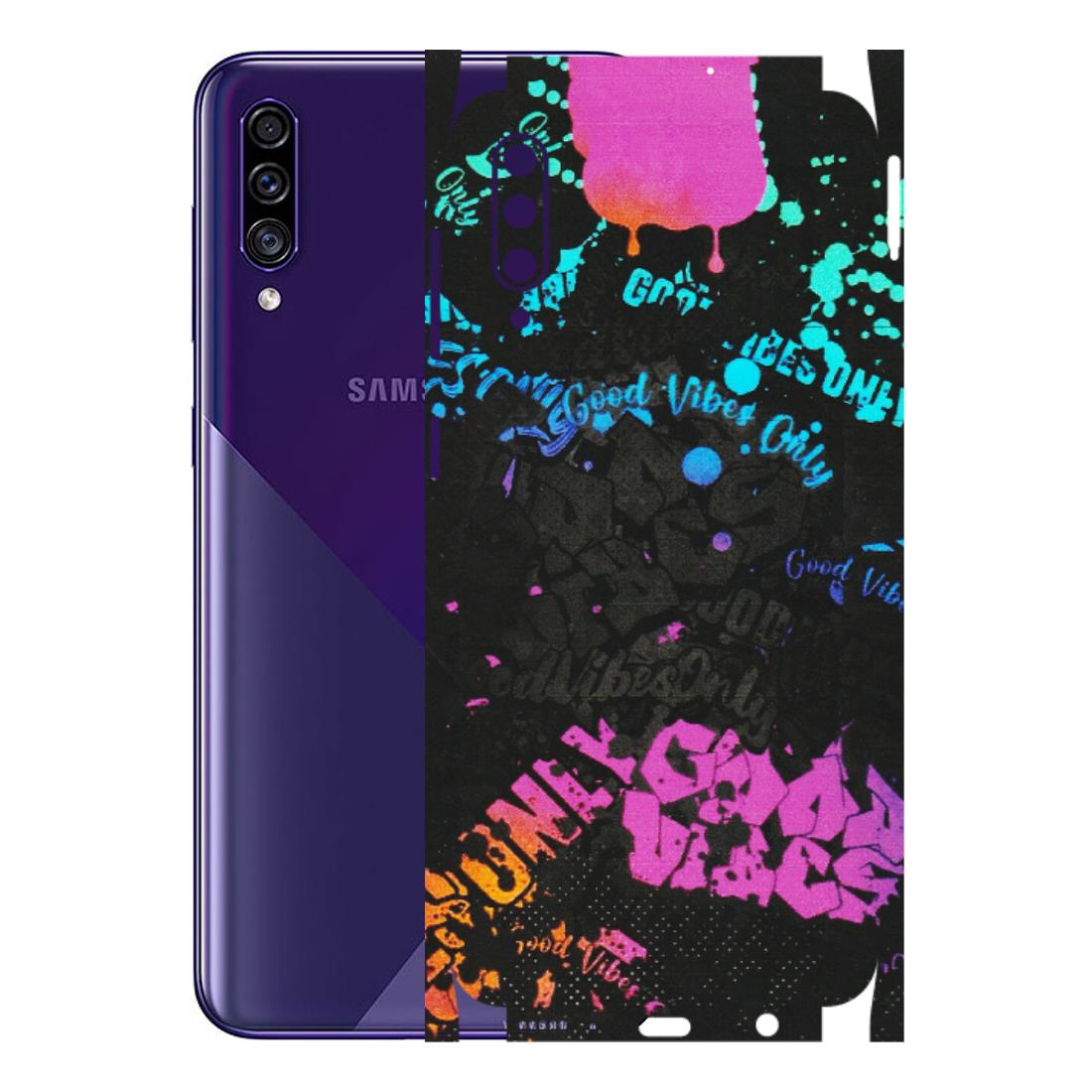 Samsung A/S Series Phone Skins (All Models) - Majestic Black Vibes - Matte Finish (M-62) Samsung Galaxy A30s