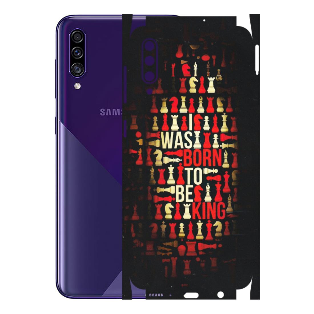 Samsung A/S Series Phone Skins (All Models) - Born To Be King - Matte Finish (M-73) Samsung Galaxy A30s