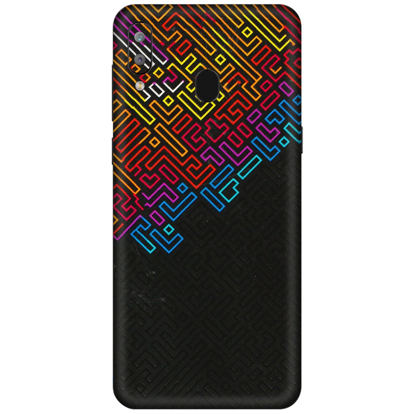 Samsung A/S Series Phone Skins (All Models) - Dotme Pattern Art - 3D Embossed Finish (L-121) Samsung Galaxy A30