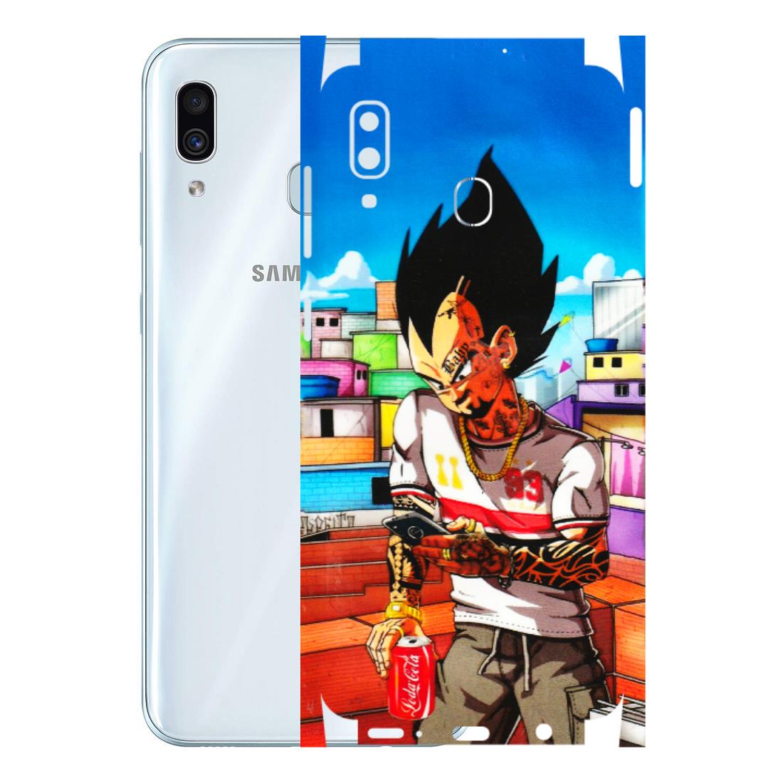 Samsung A/S Series Phone Skins (All Models) - Vegeta - 3D Embossed Finish (L-136) Samsung Galaxy A30
