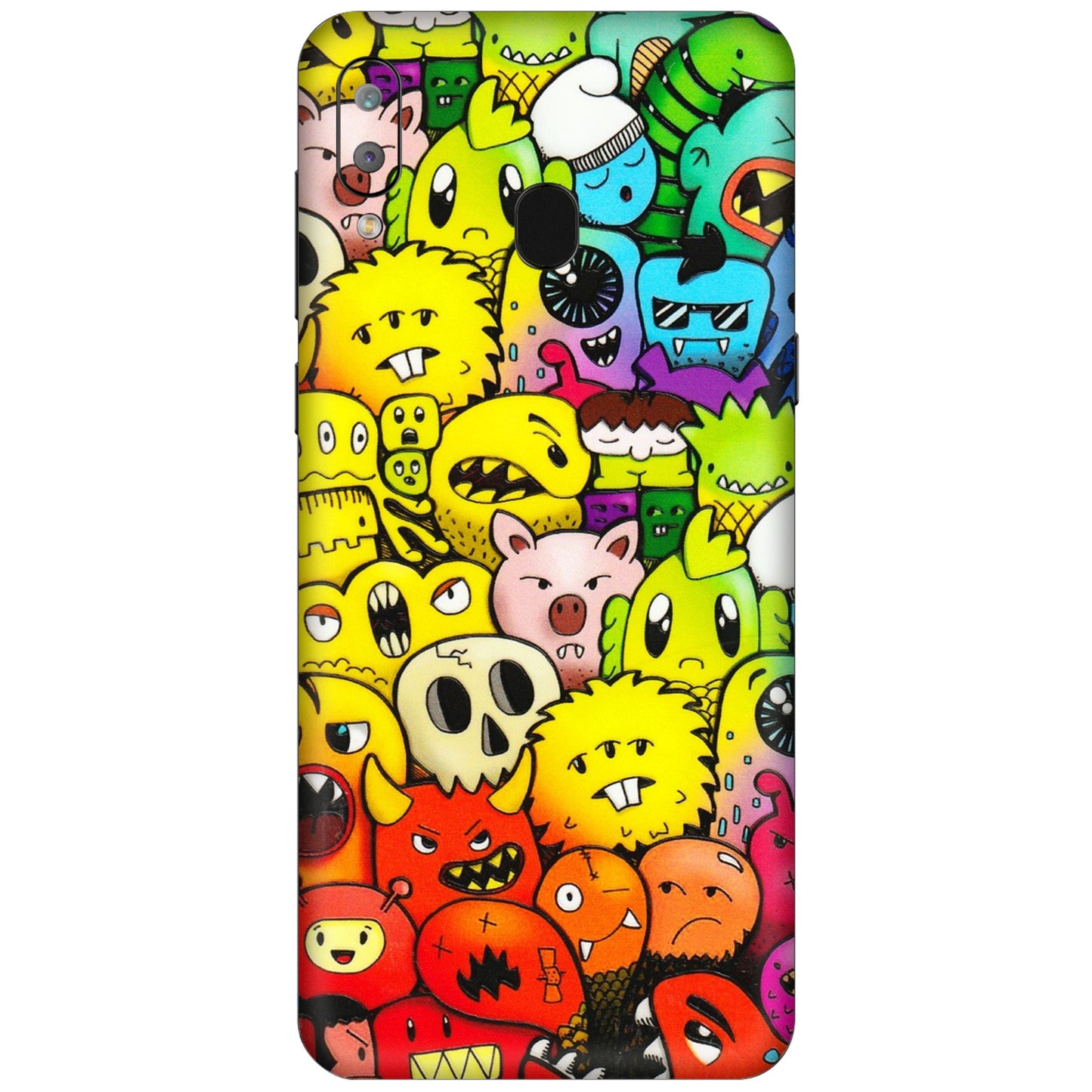 Samsung A/S Series Phone Skins (All Models) - Angry Funkies - 3D Embossed Finish (L-169) Samsung Galaxy A30