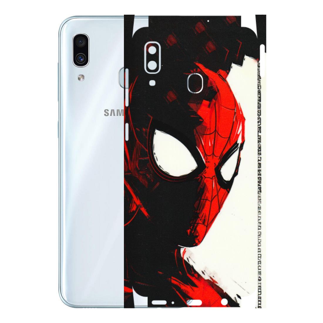 Samsung A/S Series Phone Skins (All Models) - Spiderman Killer Face - 3D Embossed Finish (L-17) Samsung Galaxy A30