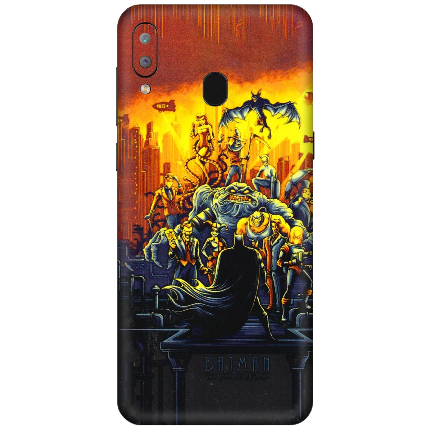 Samsung A/S Series Phone Skins (All Models) - Games Doodles - 3D Embossed Finish (L-24) Samsung Galaxy A30