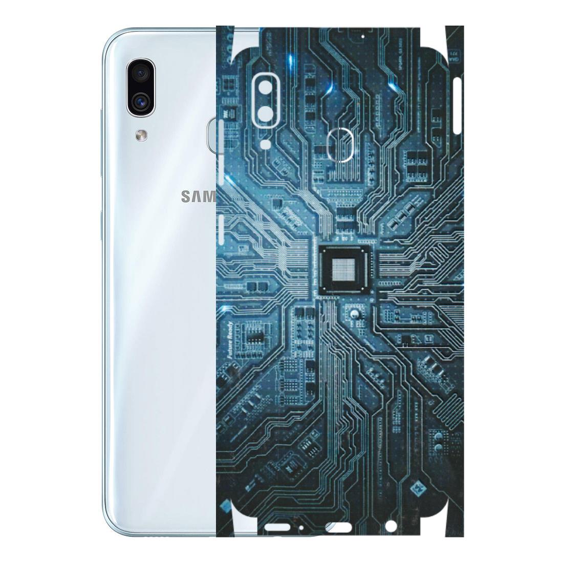 Samsung A/S Series Phone Skins (All Models) - Original Circuit - 3D Embossed Finish (L-267) Samsung Galaxy A30