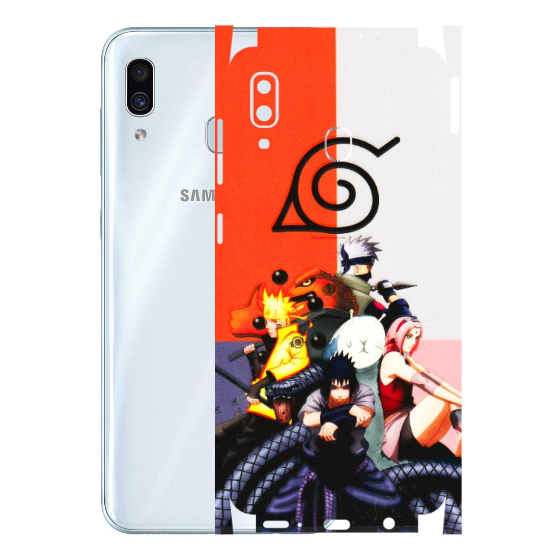 Samsung A/S Series Phone Skins (All Models) - Naruto Final Fight - 3D Embossed Finish (L-33) Samsung Galaxy A30