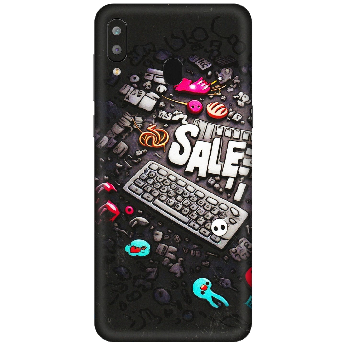 Samsung A/S Series Phone Skins (All Models) - Gadgets Sale - 3D Embossed Finish (L-50) Samsung Galaxy A30