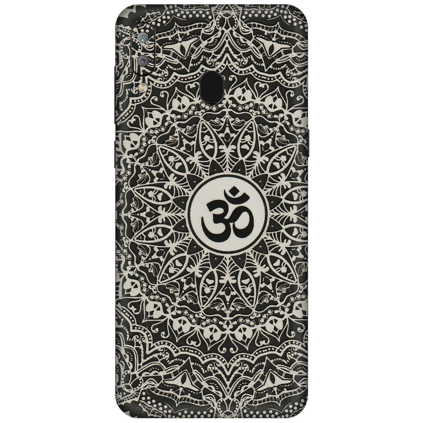 Samsung A/S Series Phone Skins (All Models) - Aum Elegant Mandala - 3D Embossed Finish (L-62) Samsung Galaxy A30