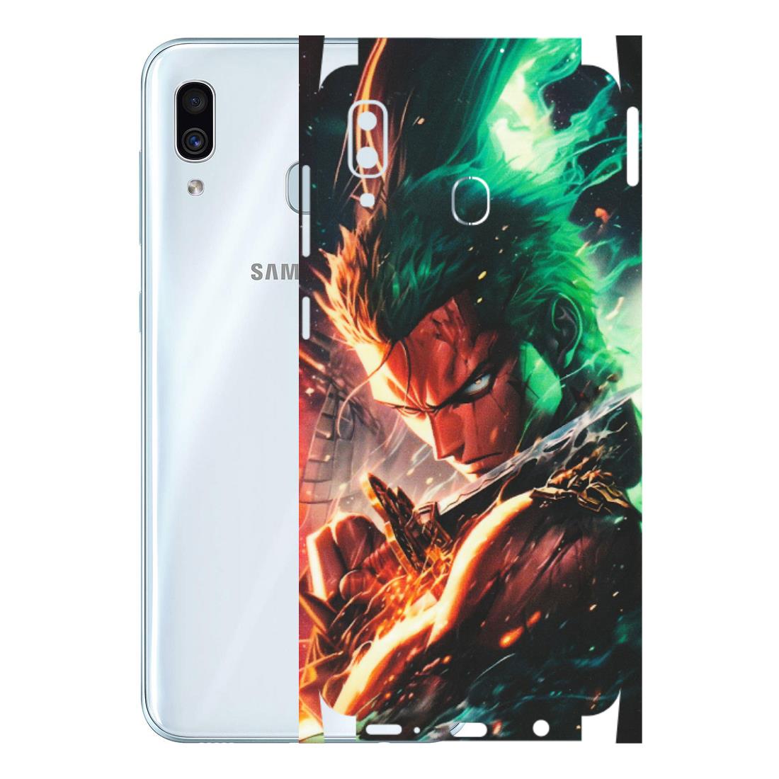 Samsung A/S Series Phone Skins (All Models) - Anime Gojo Sword - Matte Finish (M-32) Samsung Galaxy A30