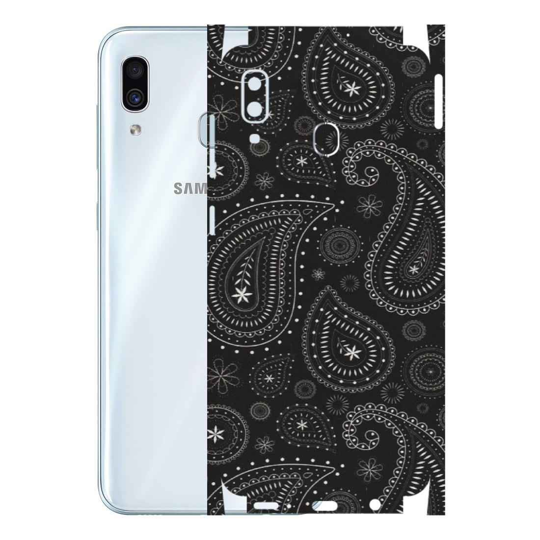 Samsung A/S Series Phone Skins (All Models) - Black Sober Kerry - Matte Finish (M-37) Samsung Galaxy A30