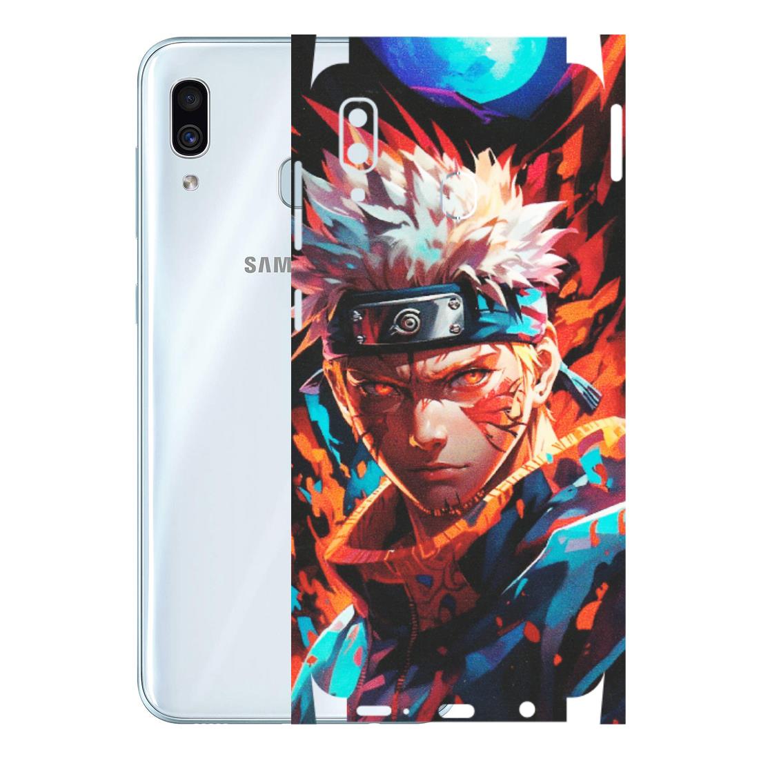 Samsung A/S Series Phone Skins (All Models) - Anime Ferocious Character - Matte Finish (M-44) Samsung Galaxy A30