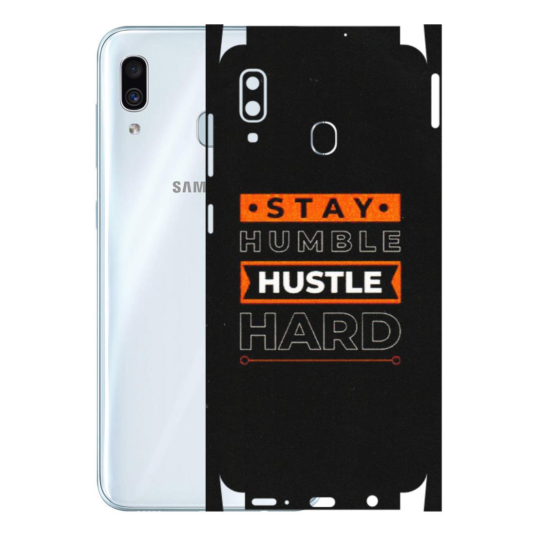 Samsung A/S Series Phone Skins (All Models) - Stay Humble Stay Hard - Matte Finish (M-48) Samsung Galaxy A30