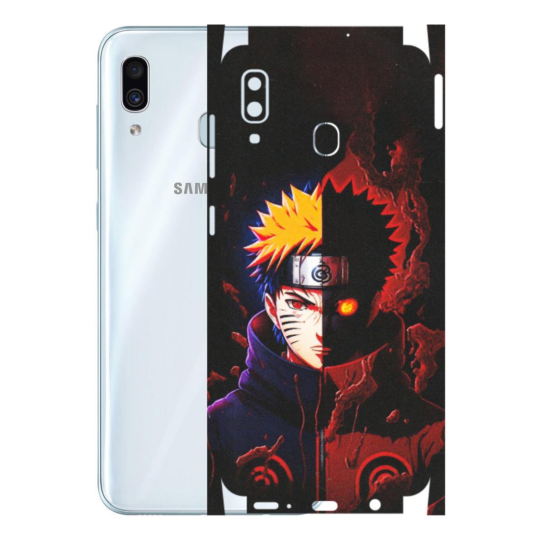 Samsung A/S Series Phone Skins (All Models) - Naruto X Evil - Matte Finish (M-70) Samsung Galaxy A30