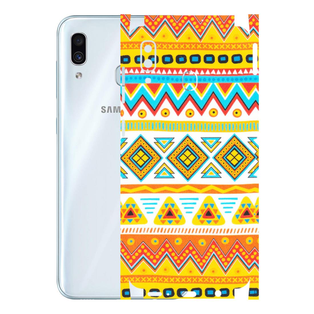 Samsung A/S Series Phone Skins (All Models) - Mexican Abstract - Matte Finish (M-71) Samsung Galaxy A30