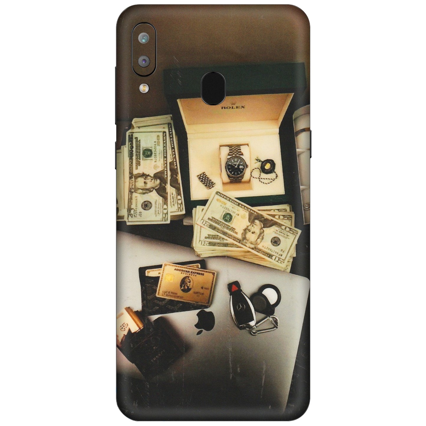 Samsung A/S Series Phone Skins (All Models) - Luxury Lifestyle - Transparent Finish (T-11) Samsung Galaxy A30