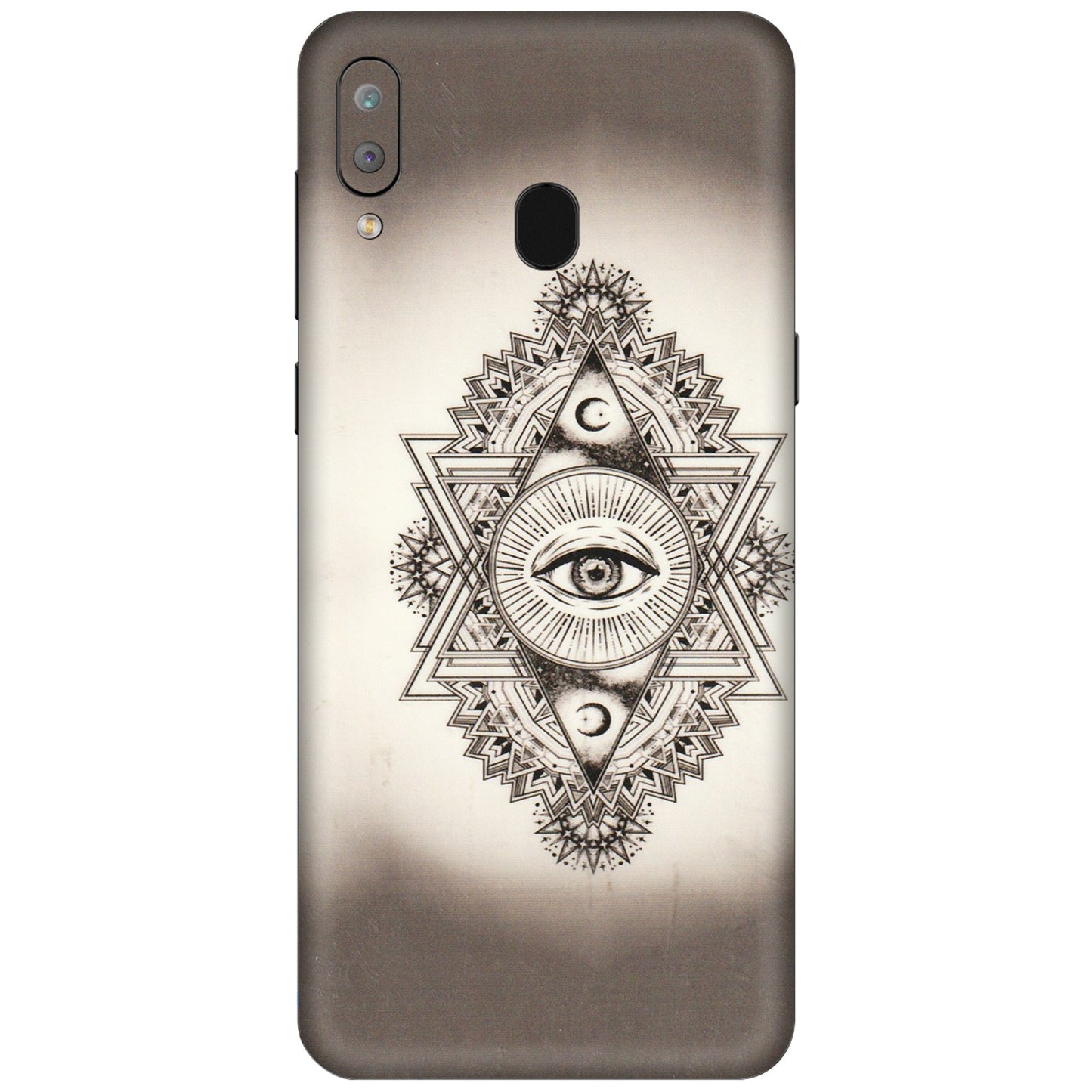 Samsung A/S Series Phone Skins (All Models) - Illuminati Great Eye - Transparent Finish (T-14) Samsung Galaxy A30