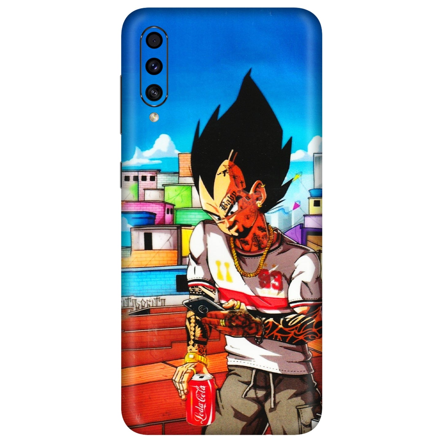 Samsung A/S Series Phone Skins (All Models) - Vegeta - 3D Embossed Finish (L-136) Samsung Galaxy A30s