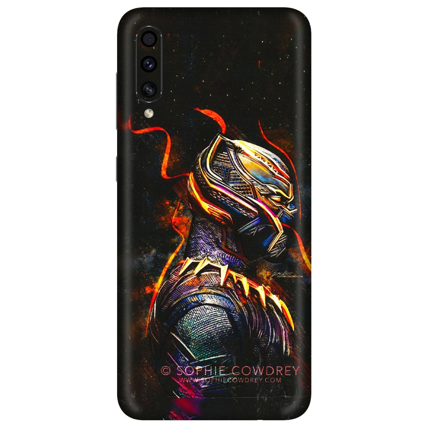 Samsung A/S Series Phone Skins (All Models) - Black Panther - 3D Embossed Finish (L-190) Samsung Galaxy A30s
