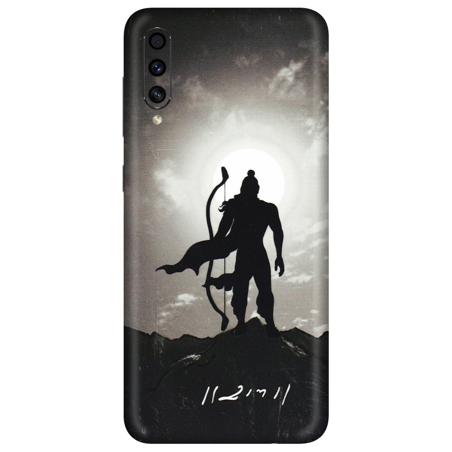 Samsung A/S Series Phone Skins (All Models) - Jai Siya Ram - 3D Embossed Finish (L-200) Samsung Galaxy A30s