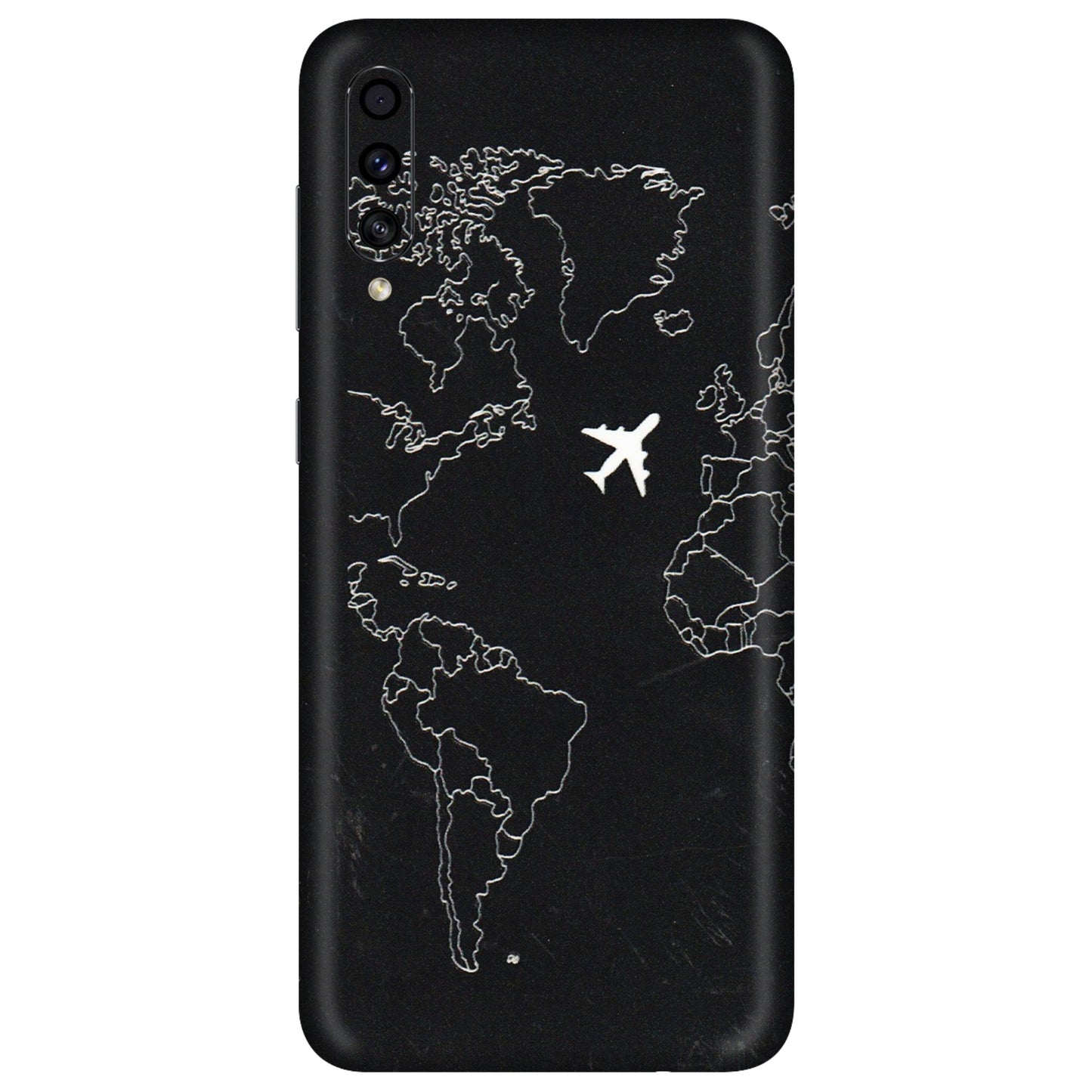 Samsung A/S Series Phone Skins (All Models) - Never Ending Travel - 3D Embossed Finish (L-79) Samsung Galaxy A30s