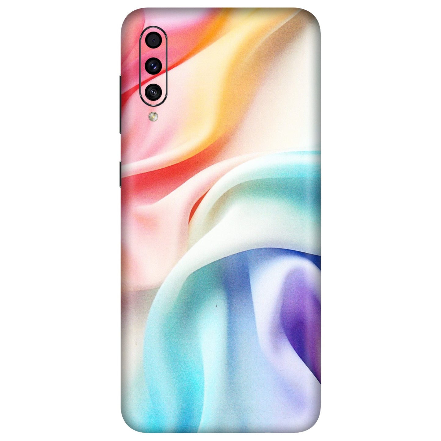Samsung A/S Series Phone Skins (All Models) - Colourful Silk Cloth - Matte Finish (M-165) Samsung Galaxy A30s