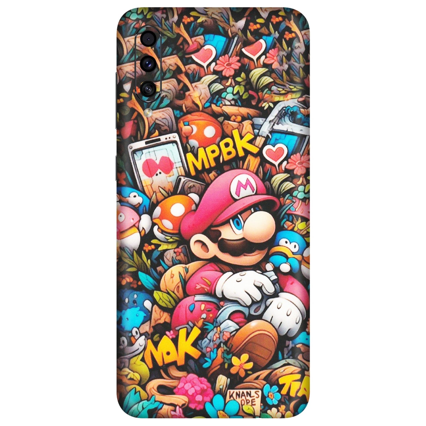 Samsung A/S Series Phone Skins (All Models) - Super Mario Bros Artistic - Matte Finish (M-173) Samsung Galaxy A30s