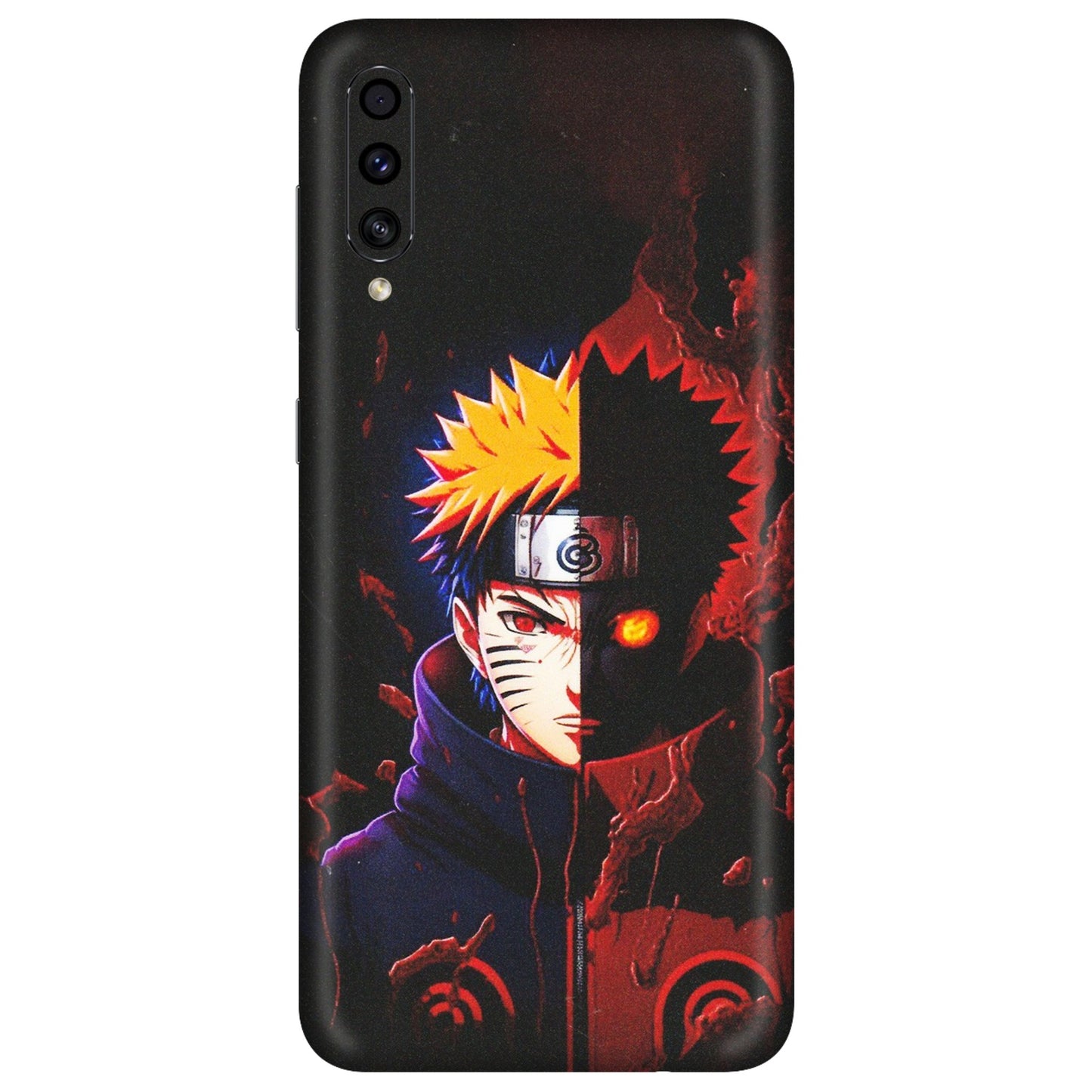 Samsung A/S Series Phone Skins (All Models) - Naruto X Evil - Matte Finish (M-70) Samsung Galaxy A30s