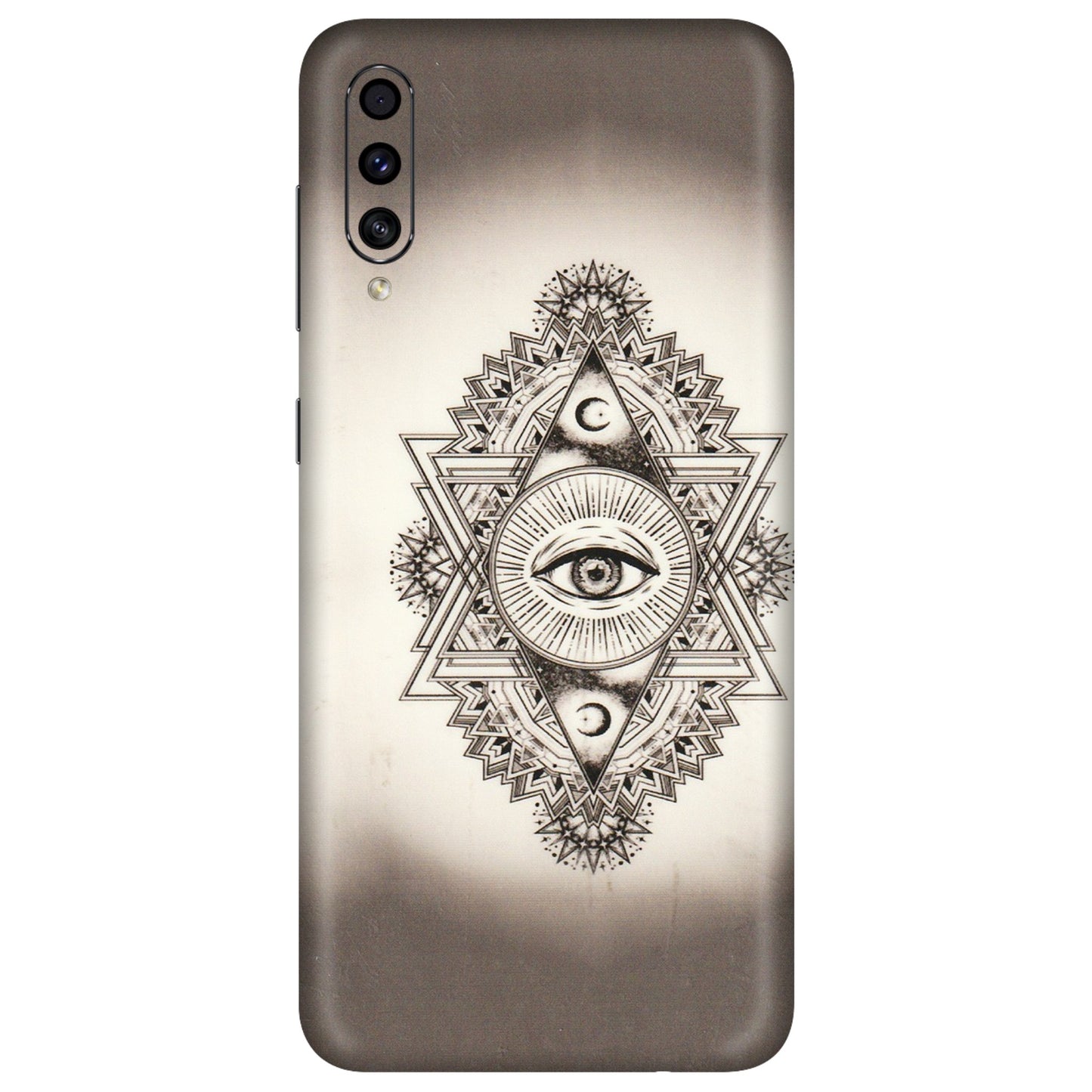 Samsung A/S Series Phone Skins (All Models) - Illuminati Great Eye - Transparent Finish (T-14) Samsung Galaxy A30s