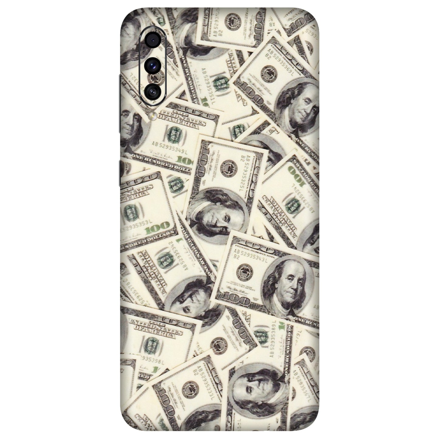 Samsung A/S Series Phone Skins (All Models) - Dollar Lover - Transparent Finish (T-17) Samsung Galaxy A30s