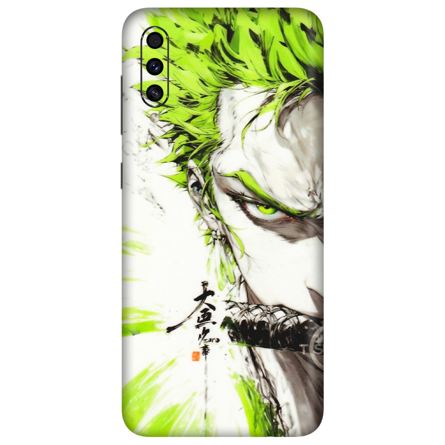 Samsung A/S Series Phone Skins (All Models) - Roro Taku Anime - Transparent Finish (T-18) Samsung Galaxy A30s