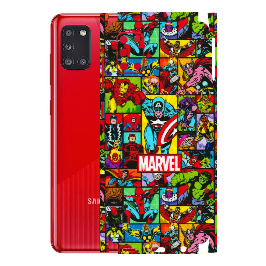 Samsung A/S Series Phone Skins (All Models) - MARVELOUS Comic Characters - 3D Embossed Finish (L-129) Samsung Galaxy A31