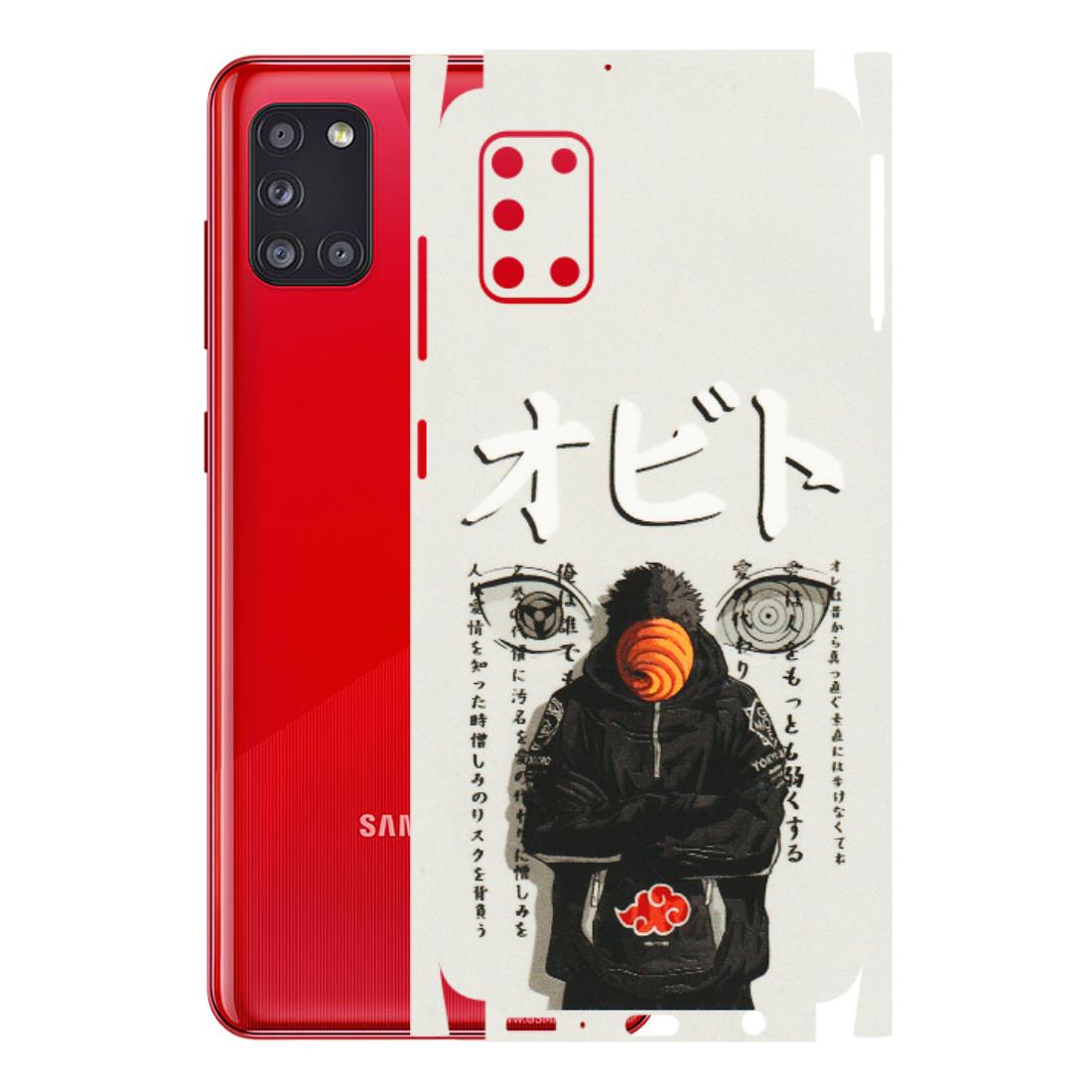 Samsung A/S Series Phone Skins (All Models) - Obito Anime Eye - 3D Embossed Finish (L-19) Samsung Galaxy A31