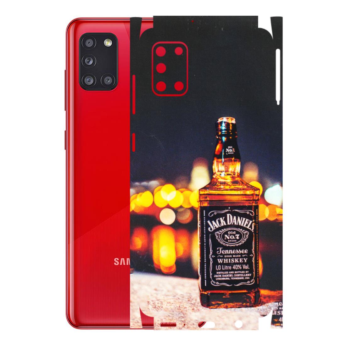 Samsung A/S Series Phone Skins (All Models) - JD Whiskey Bottle - 3D Embossed Finish (L-20) Samsung Galaxy A31