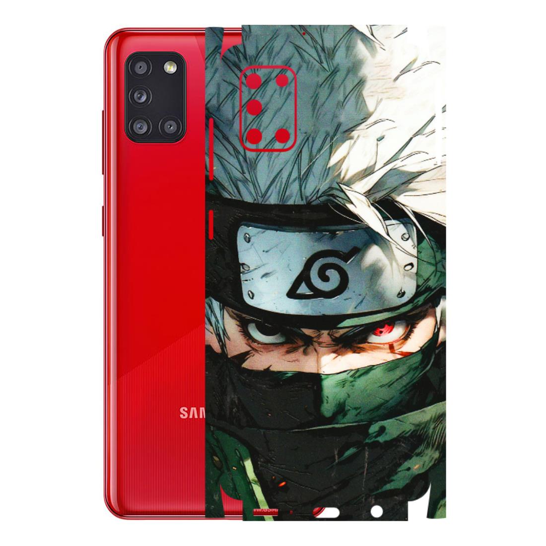 Samsung A/S Series Phone Skins (All Models) - Kakashi Red Eye Focus - 3D Embossed Finish (L-227) Samsung Galaxy A31