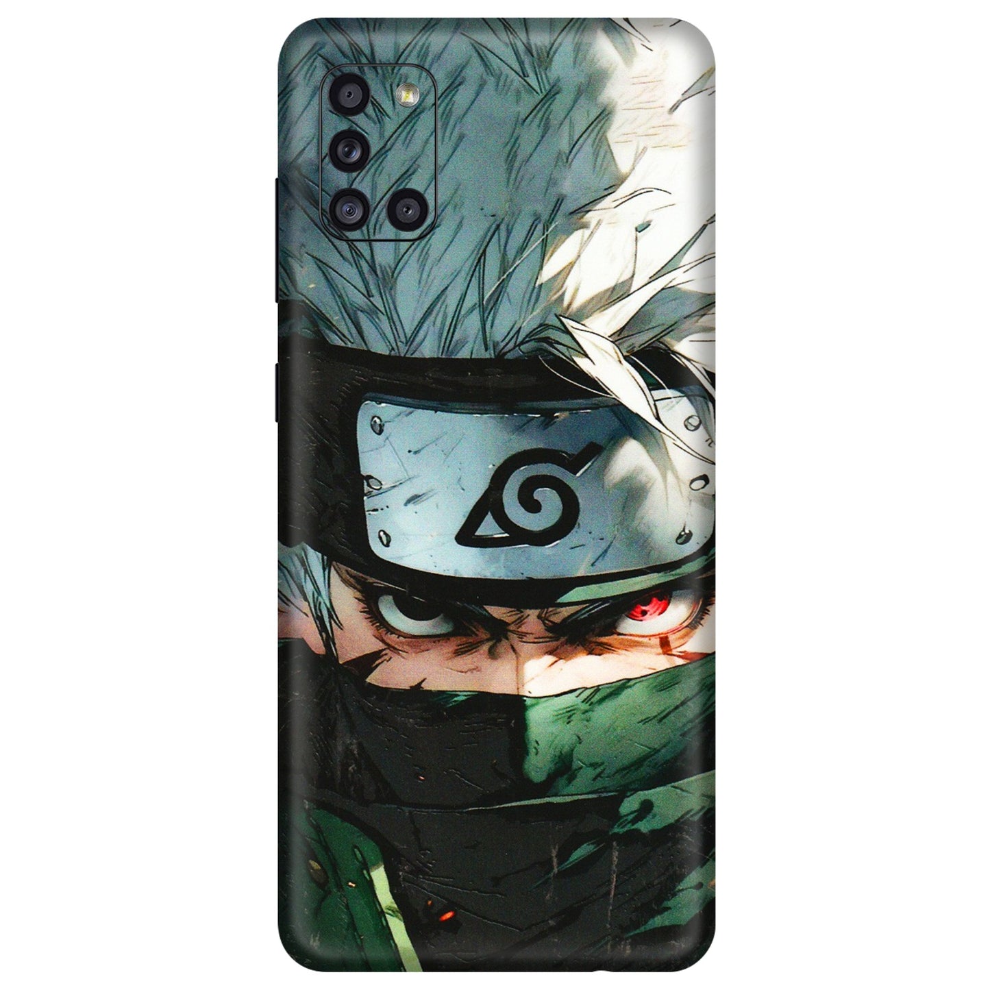 Samsung A/S Series Phone Skins (All Models) - Kakashi Red Eye Focus - 3D Embossed Finish (L-227) Samsung Galaxy A31