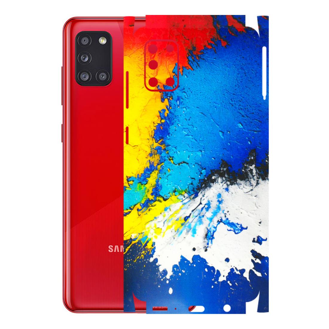 Samsung A/S Series Phone Skins (All Models) - Acrylic Paint Spill - 3D Embossed Finish (L-229) Samsung Galaxy A31