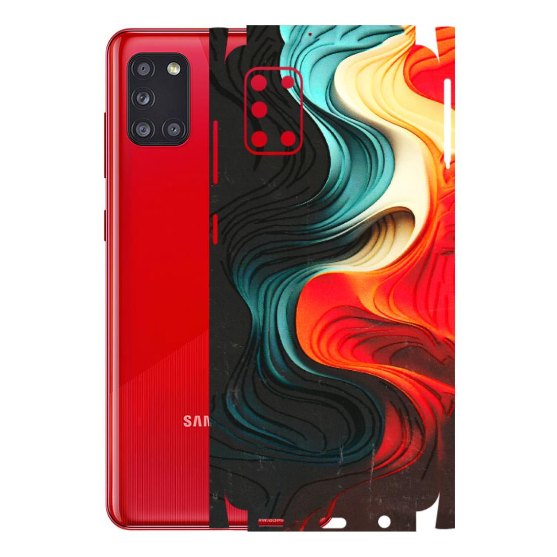 Samsung A/S Series Phone Skins (All Models) - The Silky Swirl - 3D Embossed Finish (L-240) Samsung Galaxy A31