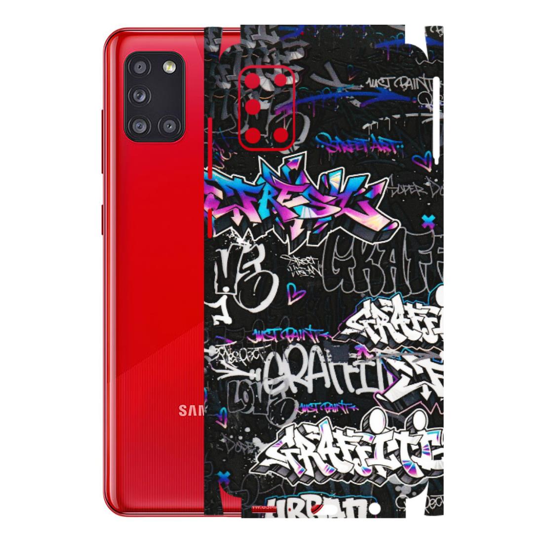 Samsung A/S Series Phone Skins (All Models) - Graffiti Killer - 3D Embossed Finish (L-274) Samsung Galaxy A31