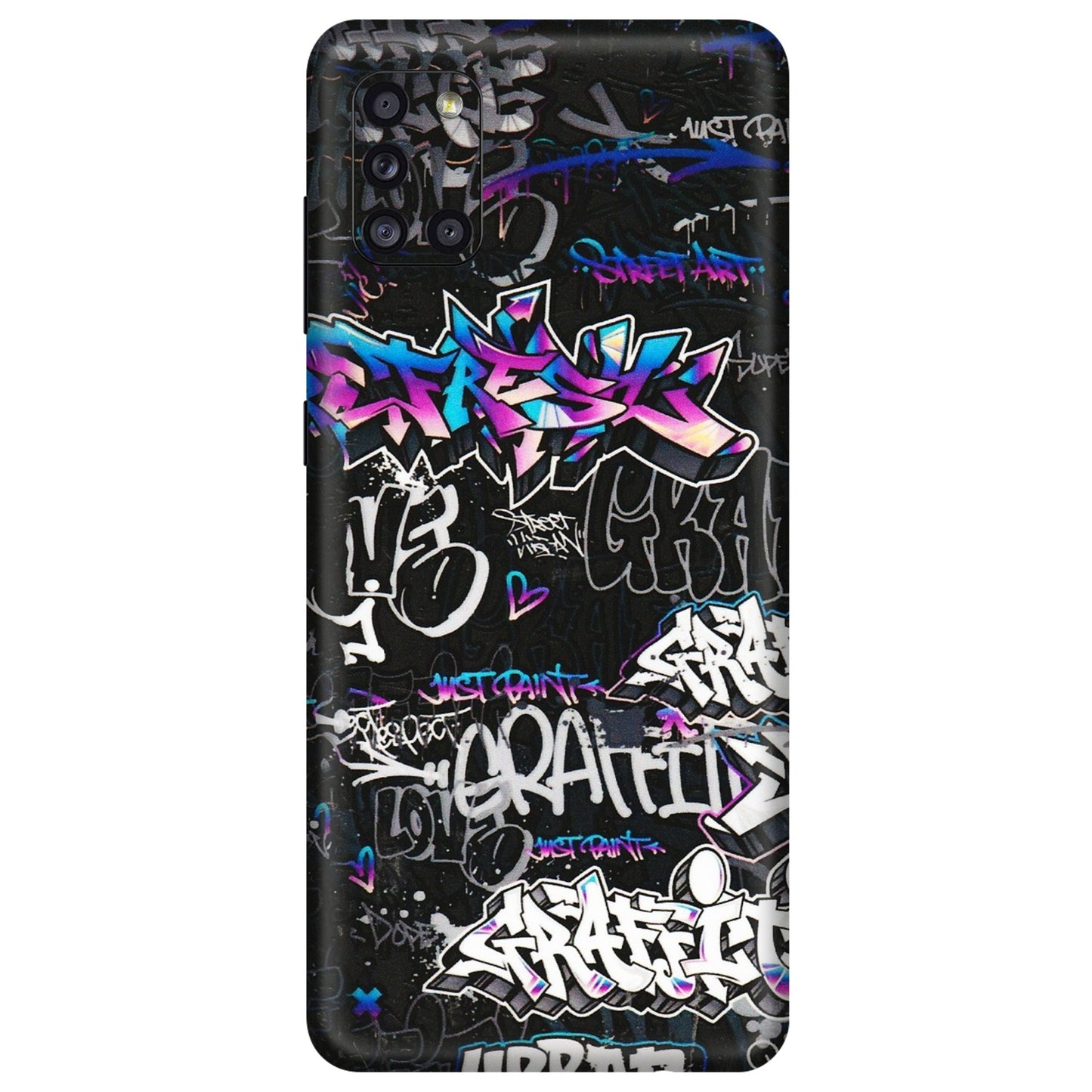 Samsung A/S Series Phone Skins (All Models) - Graffiti Killer - 3D Embossed Finish (L-274) Samsung Galaxy A31