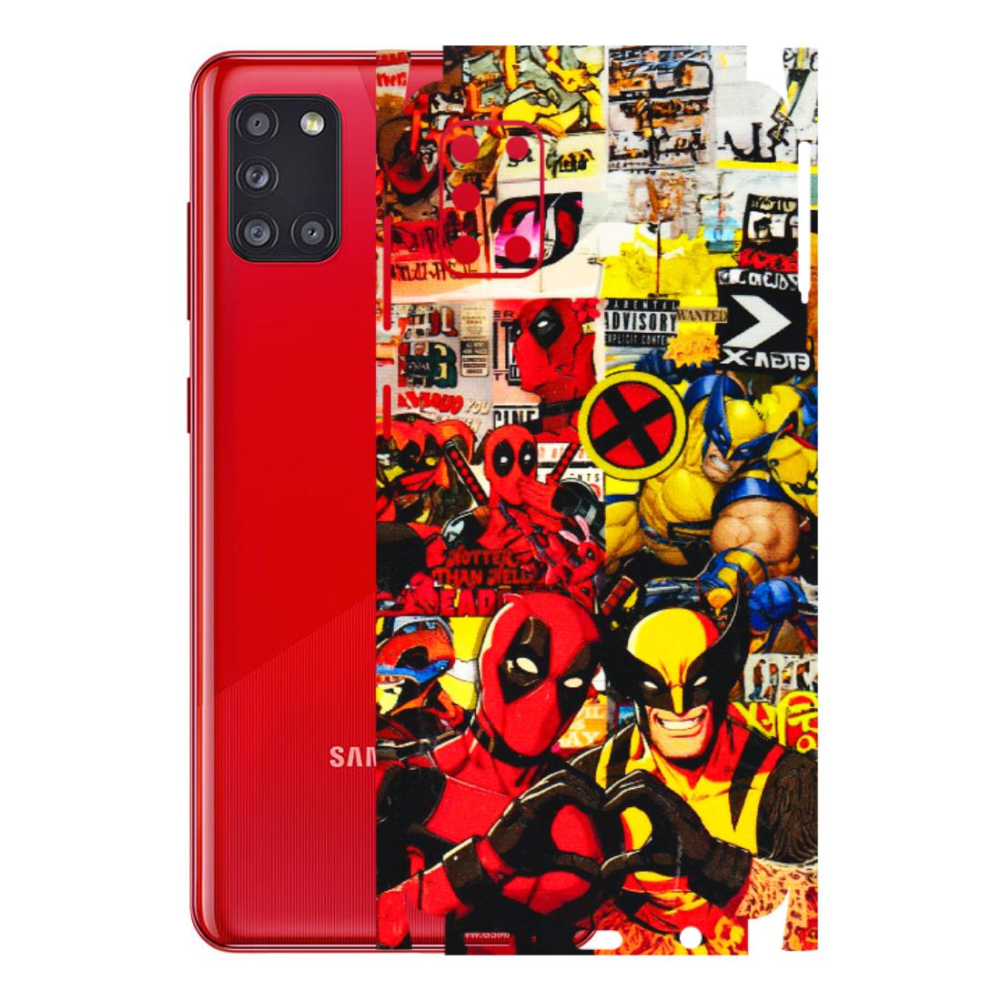 Samsung A/S Series Phone Skins (All Models) - Spidy Wolverine - 3D Embossed Finish (L-310) Samsung Galaxy A31