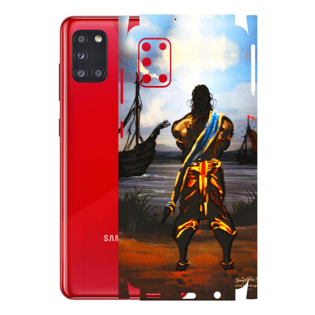 Samsung A/S Series Phone Skins (All Models) - Heavenly God Figure - 3D Embossed Finish (L-34) Samsung Galaxy A31