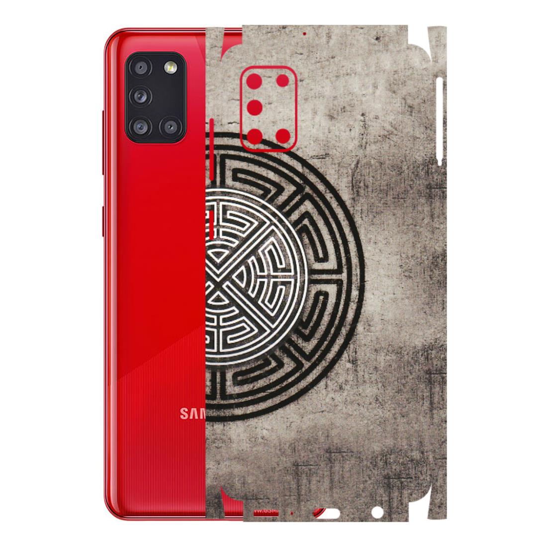 Samsung A/S Series Phone Skins (All Models) - Mysterious Circular Design - 3D Embossed Finish (L-63) Samsung Galaxy A31
