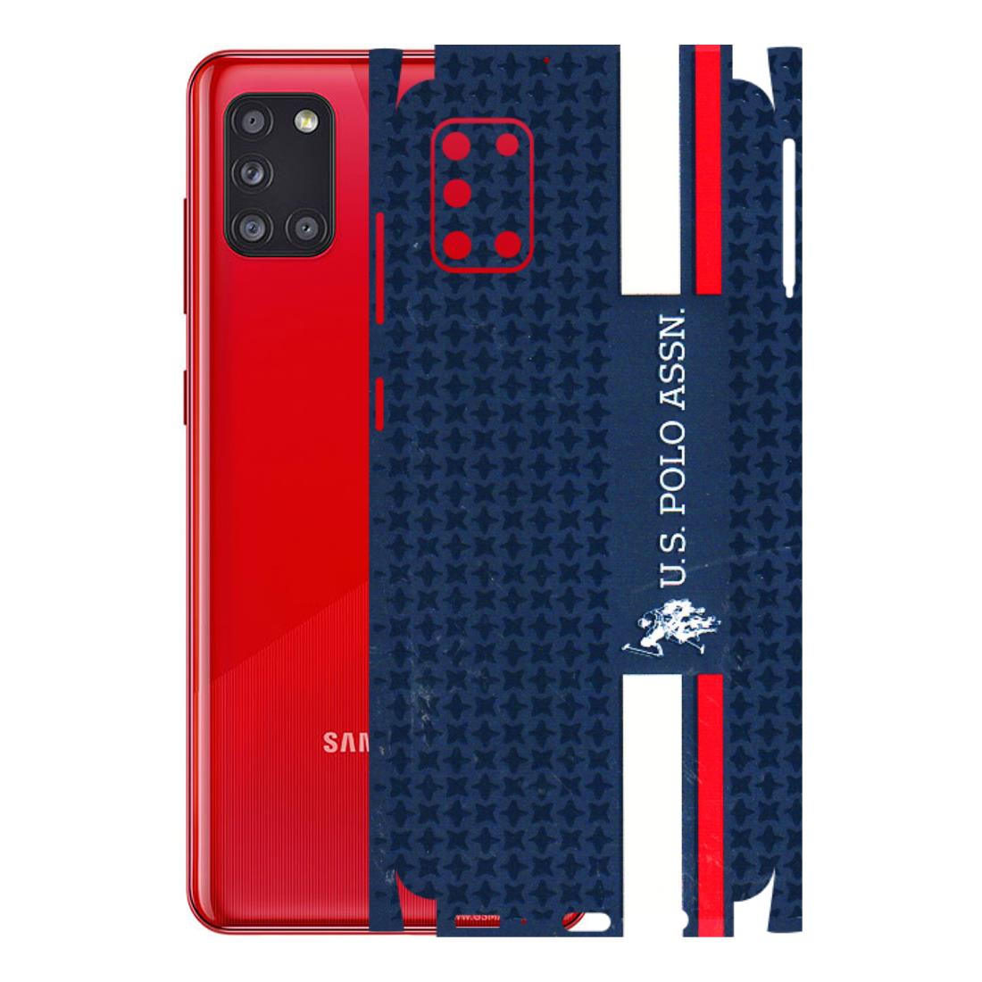Samsung A/S Series Phone Skins (All Models) - US POLO Designer Brand - 3D Embossed Finish (L-65) Samsung Galaxy A31