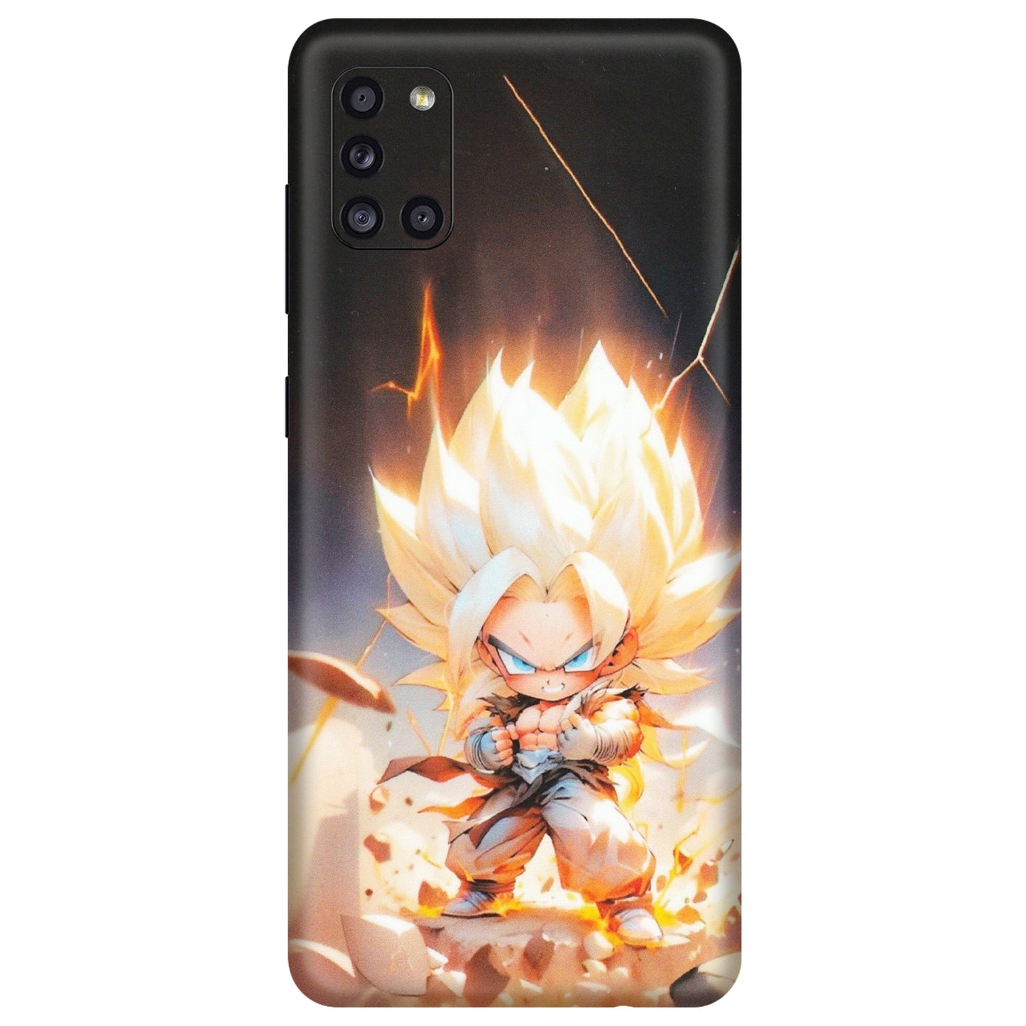 Samsung A/S Series Phone Skins (All Models) - Goku Dragon Cute Anime - Matte Finish (M-131) Samsung Galaxy A31