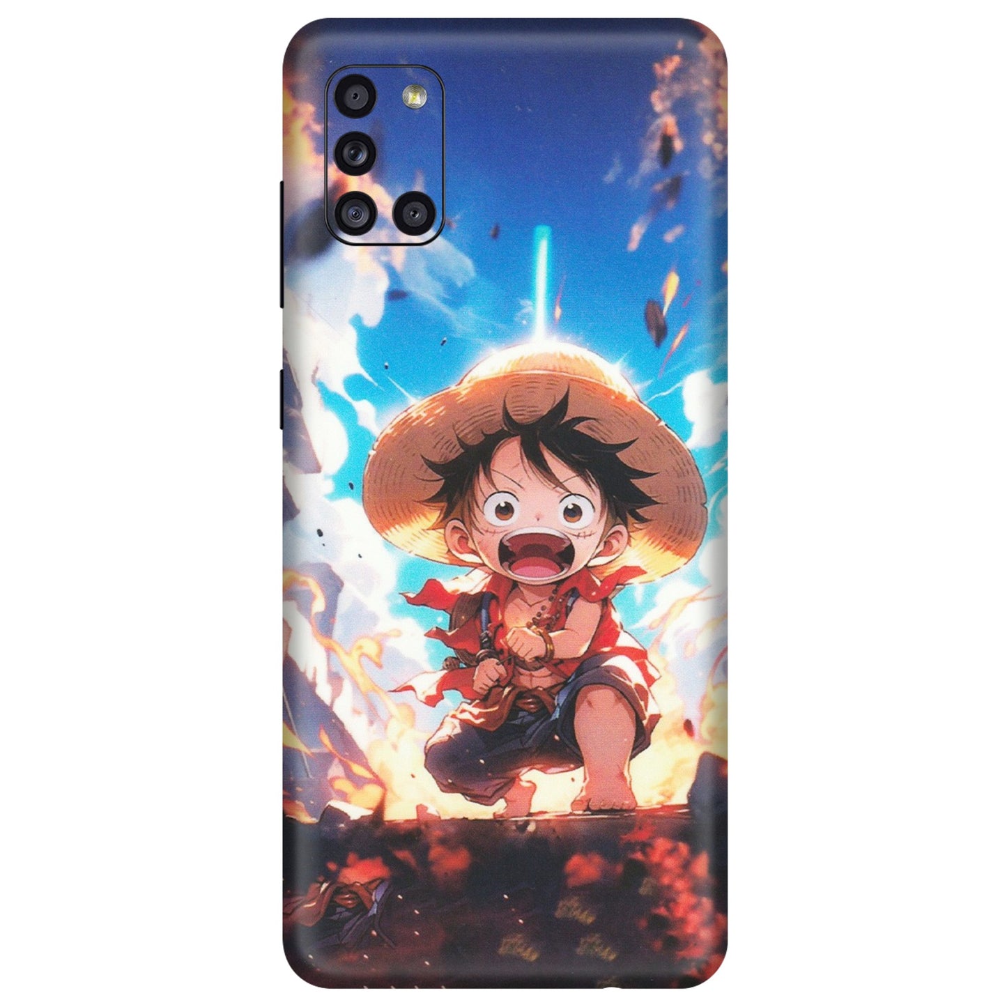 Samsung A/S Series Phone Skins (All Models) - Toon One Piece Cute Character - Matte Finish (M-35) Samsung Galaxy A31